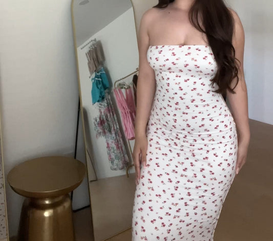 Kimberly Flower Dress