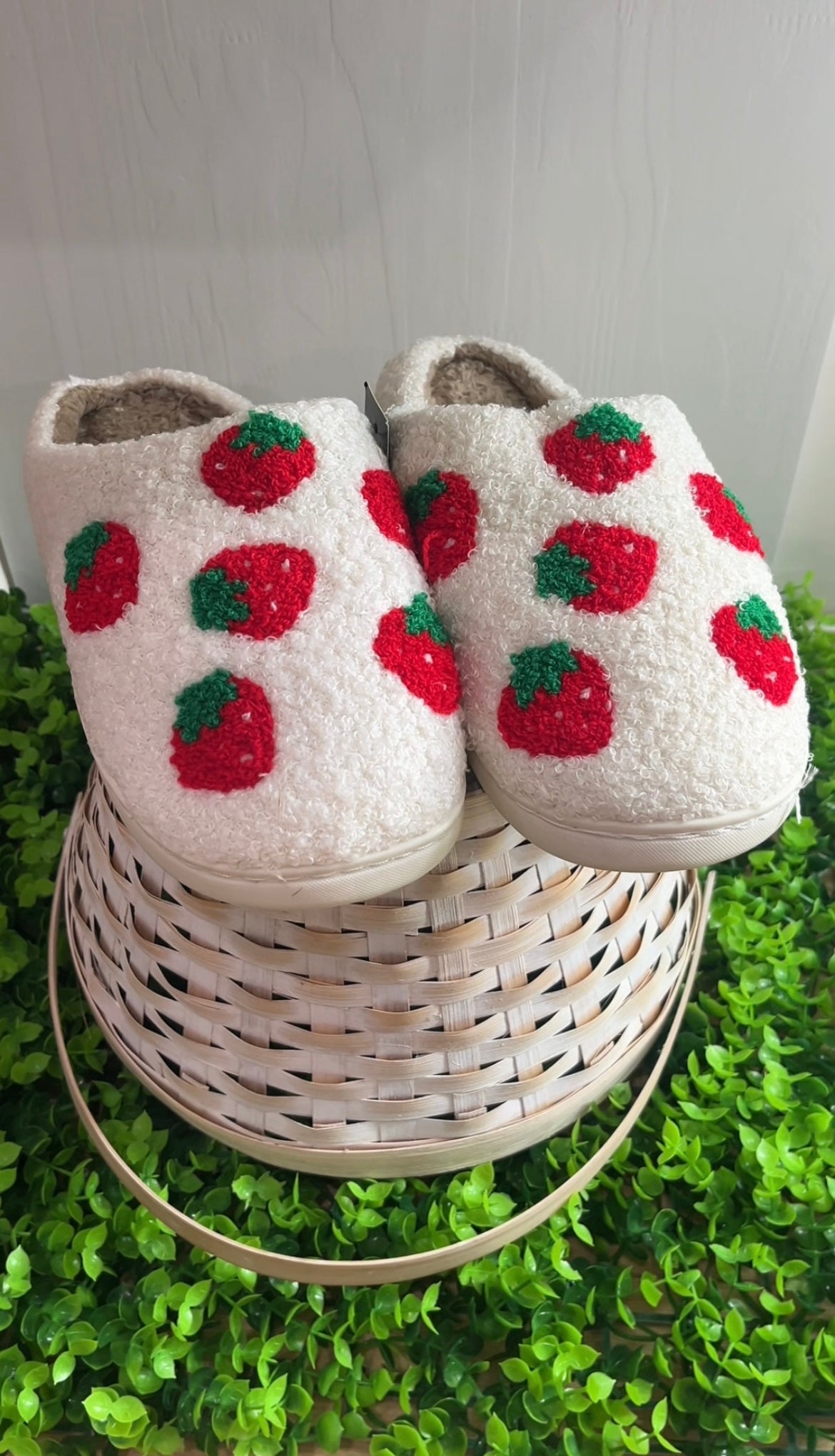 Strawberry Slippers